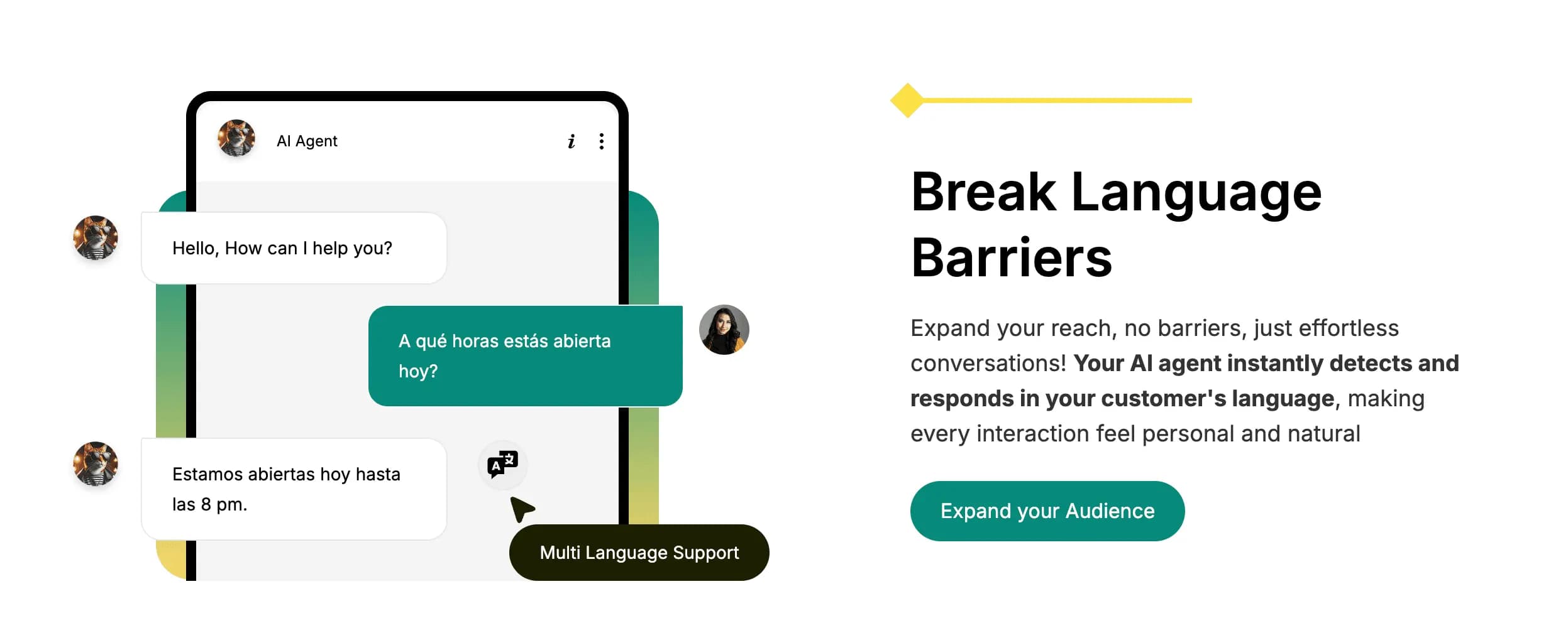 🗣️ Real-Time Language Detection: How Carla Engages Global Audiences
