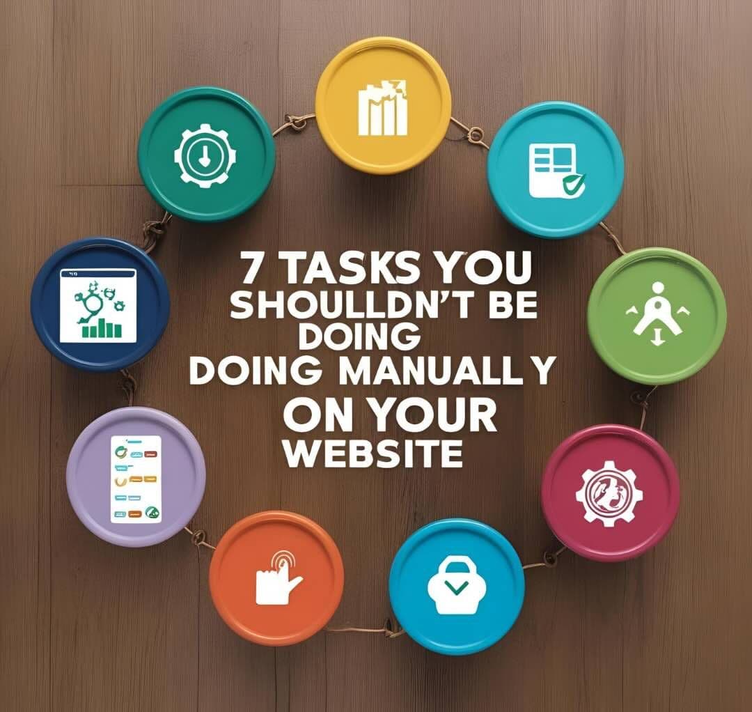 7 Tasks You Shouldn't Be Doing Manually on Your Website